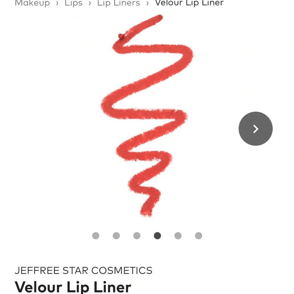 Jeffree Star Cosmetics Velour Lip Liner Allegedly